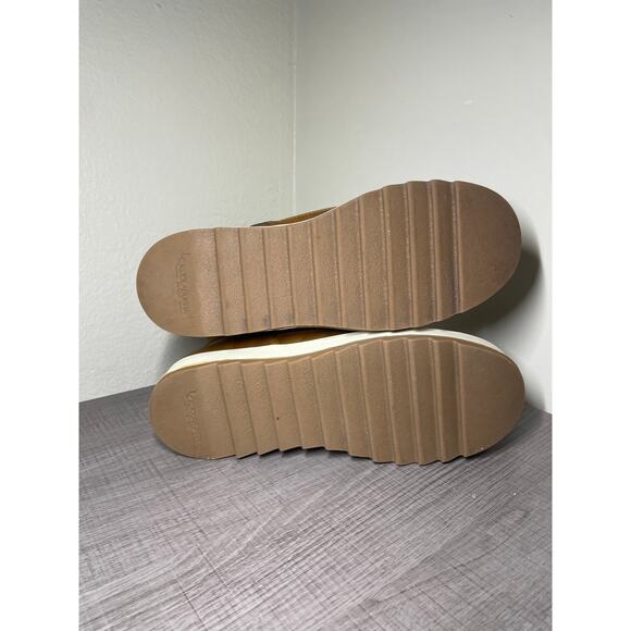 Koolaburra Ugg Chestnut Suede Leather Tynlee Zip Low Bootie Womens 11 Mens 9.5 - Picture 5 of 16